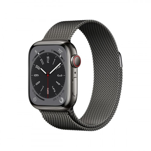 Apple Watch Series 8 GPS + Cellular 45mm Graphite S. Steel Case w. Midnight Sport Band(MNKW3/MNKX3) б/в